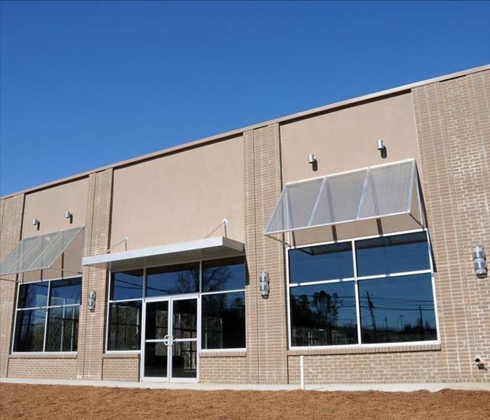 Image of an exterior of a commercial building. 