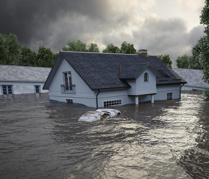 Flooded Houses.